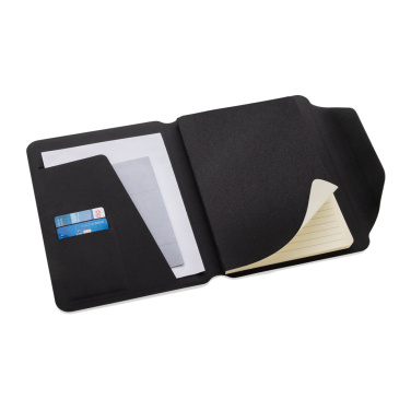 Logotrade Werbeartikel das Foto: Teri AWARE™ A5 Portfolio aus RPET und Walnuss