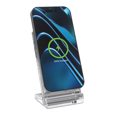 Logotrade werbemittel das Foto: Magcharge 15W magnetische Wireless-Charging-Stand