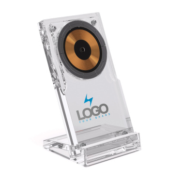 Logotrade Firmengeschenke das Foto: Magcharge 15W magnetische Wireless-Charging-Stand
