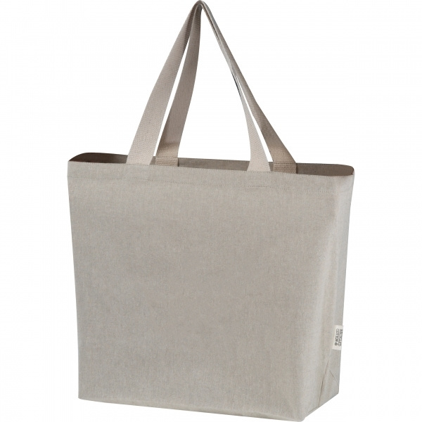 Logotrade werbemittel das Foto: Große Baumwolltasche Pilar