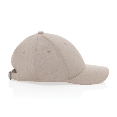 Logotrade Werbeartikel das Foto: Milo AWARE™ 6-Panel-Heather-Kappe