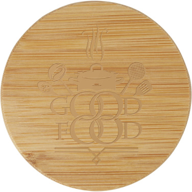 Logotrade Geschäftsgeschenke das Foto: Zen Teekanne mit Sieb und Deckel aus Bambus