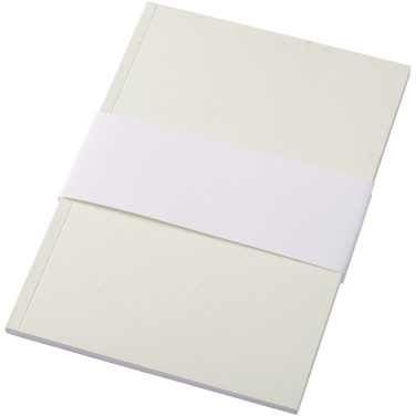 Logotrade Werbegeschenke das Foto: Novella Austen A5 Softcover Notizbuch aus Recyclingmaterial – 50 Blatt