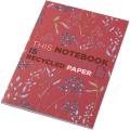 Novella Austen A5 Softcover Notizbuch aus Recyclingmaterial – 50 Blatt, Rot