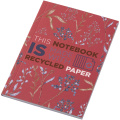 Novella Austen A6 Softcover Notizbuch aus Recyclingmaterial – 50 Blatt, Rot