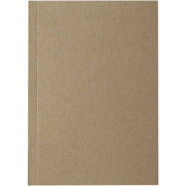 Logotrade werbemittel das Foto: Novella Austen A6 Softcover Notizbuch aus recyceltem Kraftpapier – 100 Blatt
