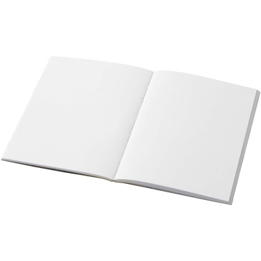 Logotrade Werbegeschenke das Foto: Novella Austen A6 Softcover Notizbuch aus recyceltem Kraftpapier – 50 Blatt