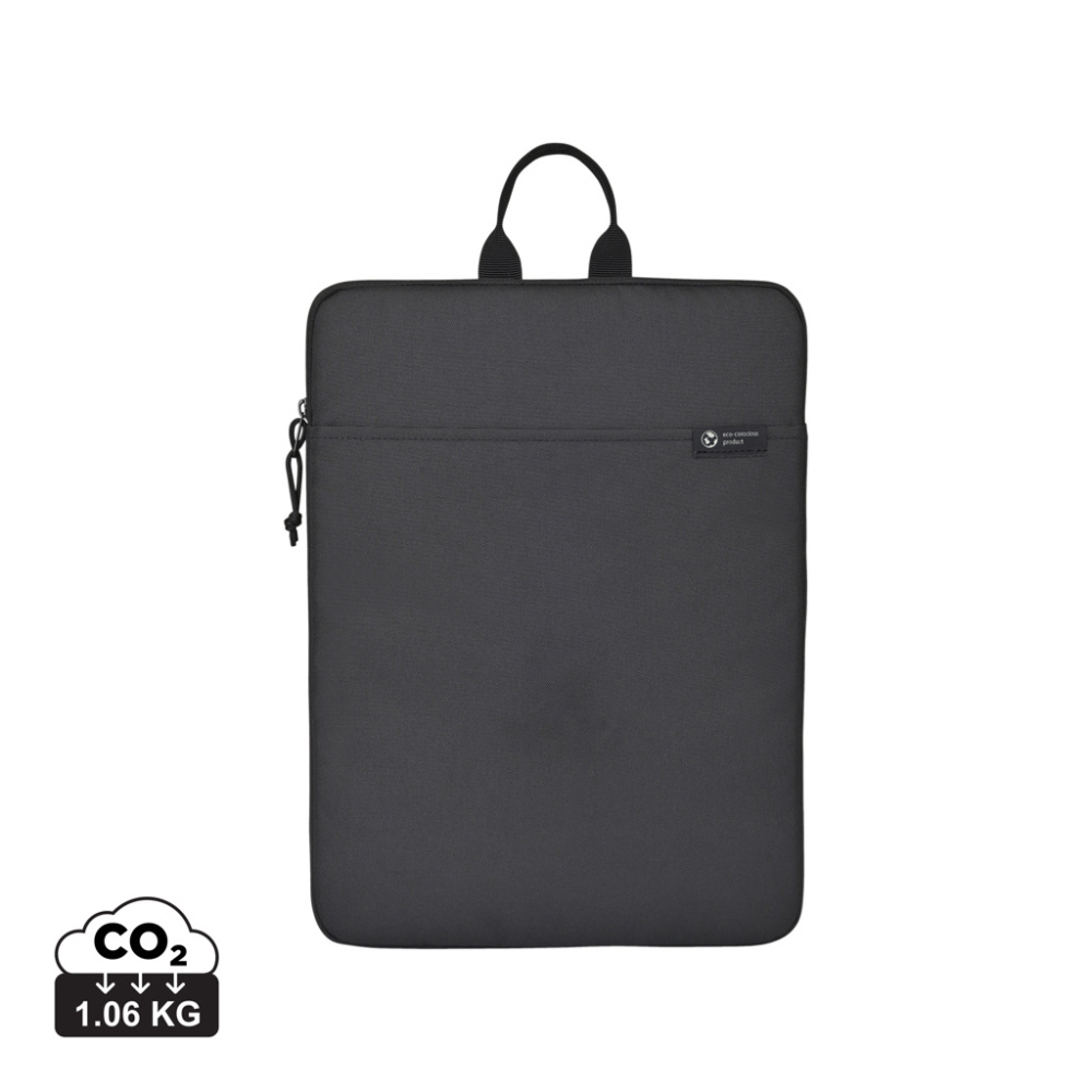Logotrade Logogeschenke das Foto: Renew AWARE™ rPET 16'' Laptop Sleeve