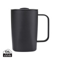 Aviana™ Rowan RCS recycelter Becher 450ml, Schwarz