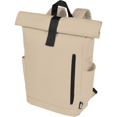 Logotrade Geschäftsgeschenke das Foto: Byron 15,6" GRS RPET Roll-Top Rucksack 18 L