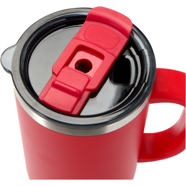 Logotrade werbemittel das Foto: Sydney 1200 ml doppelwandiger Isolierbecher mit Kupfer-Vakuumisolierung und Strohhalm