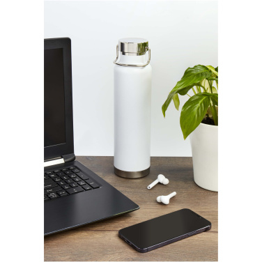 Logotrade werbemittel das Foto: Thor 650 ml RCS-zertifizierte Kupfer-Vakuum-Isolierflasche aus recyceltem Edelstahl