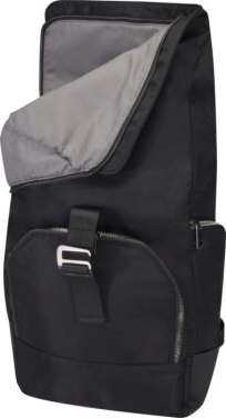 Logotrade Firmengeschenke das Foto: Rhine 15" Rolltop-Rucksack aus recyceltem GRS-Material 18 L