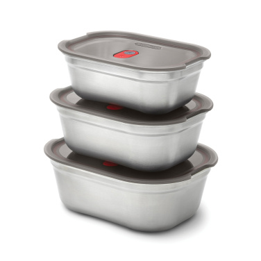 Logotrade Werbeartikel das Foto: Black+Blum 3-tlg. Mealprep Box Set - klein, medium, groß