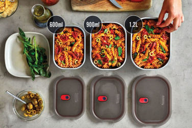 Logotrade Werbegeschenke das Foto: Black+Blum 3-tlg. Mealprep Box Set - klein, medium, groß