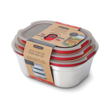 Logotrade werbemittel das Foto: Black+Blum 3-tlg. Mealprep Box Set - klein, medium, groß