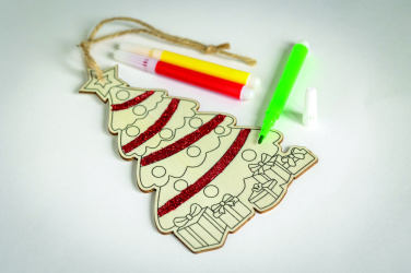 Logotrade werbemittel das Foto: Weihnachtsschmuck Tanne