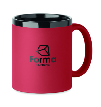 Logotrade Logogeschenke das Foto: Keramikbecher für Lasergravur 300 ml