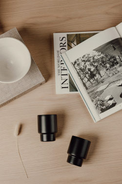 Logotrade Werbeartikel das Foto: VINGA Nagano RCS recycelte Edelstahlbecher, 2er-Set