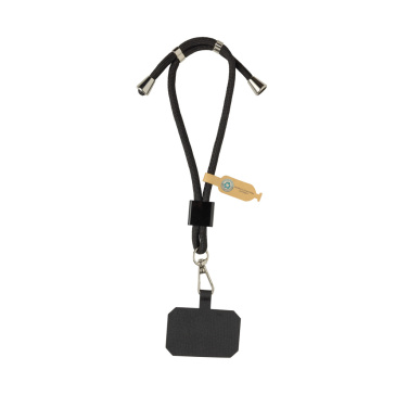 Logotrade werbemittel das Foto: CarryLoop verstellbares Handy-Armband aus RCS rec. PET
