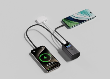 Logotrade Logogeschenke das Foto: Urban Vitamin Campbell 55W 10.000mAh Pocket-Powerbank