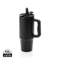 Embrace Leakproof Thermobecher aus RCS-recyceltem Edelstahl, 900 ml, Schwarz