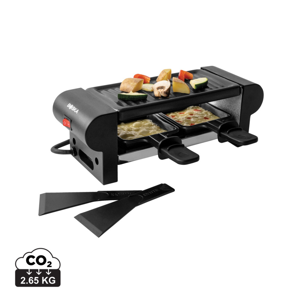 Logotrade Logogeschenke das Foto: BOSKA Gourmet Raclette Mini