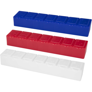 Logotrade Firmengeschenke das Foto: Dose 7 Tage Multivitamin Organizer