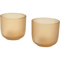 Mal 200 ml Glasbecher – 2er-Set, Haferflocken