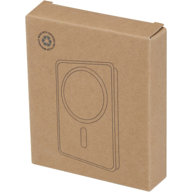 Logotrade werbemittel das Foto: Acrab 15 W 10.000 mAh magnetische kabellose Powerbank mit 20 W PD aus recyceltem Kunststoff