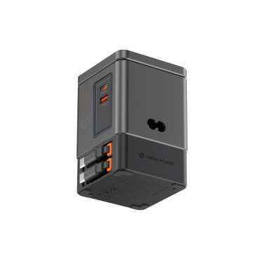 Logotrade werbemittel das Foto: Urban Vitamin Sacramento 105W GaN Charger mit einz. Kabeln