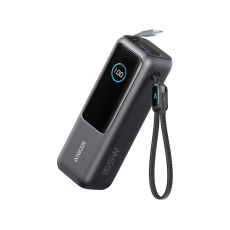 Anker Powerbank 25.000mAh-165W, mit integr. einziehb. Kabel