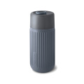 Black+Blum Glas-Reisebecher 340ml, grau