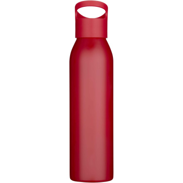 Logotrade Logogeschenke das Foto: Sky 650 ml RCS-zertifizierte, einwandige Trinkflasche aus recyceltem Edelstahl