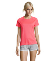 SPORTY DAMENT-SHIRT  140g, Neonkoralle