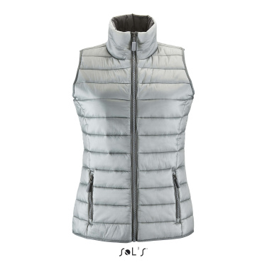 Logotrade Logogeschenke das Foto: WAVE DAMEN BODYWARMER 180g