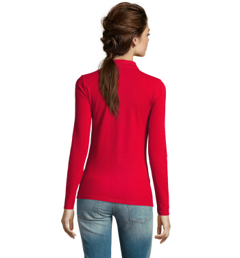 Logotrade Werbeartikel das Foto: PERFECT DAMEN LSL POLO  180