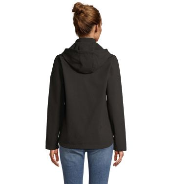 Logotrade Werbegeschenke das Foto: RACE WOMEN HOODED JACKET