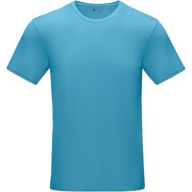 Logotrade Werbegeschenke das Foto: Azurite T-Shirt aus Bio-Baumwolle für Herren