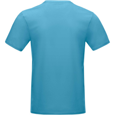 Logotrade Logogeschenke das Foto: Azurite T-Shirt aus Bio-Baumwolle für Herren