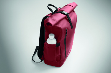 Logotrade Werbegeschenke das Foto: Rolltop-Rucksack 600D RPET