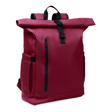 Logotrade Firmengeschenke das Foto: Rolltop-Rucksack 600D RPET