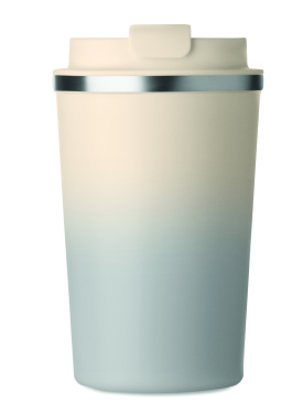 Logotrade Logogeschenke das Foto: BRACE GRADIENT doppelwandiger Thermobecher 350 ml