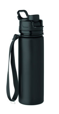 Logotrade Werbegeschenke das Foto: Faltbare Sportflasche Silikon