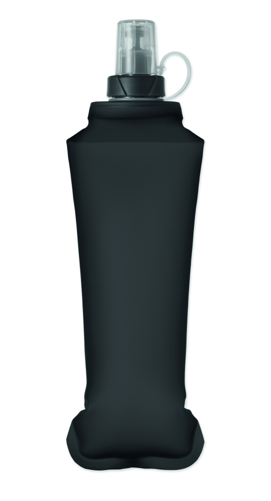 Logotrade Geschäftsgeschenke das Foto: Faltbare Wasserflasche 500ml