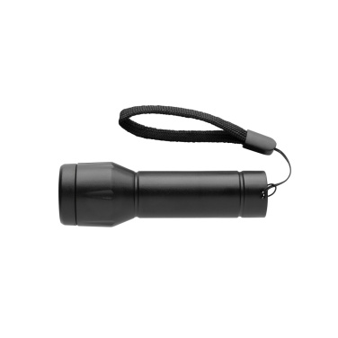 Logotrade Logogeschenke das Foto: Flara USB-aufladbare Taschenlampe aus RCS recyceltem ABS
