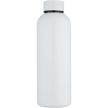 Logotrade Werbegeschenke das Foto: Spring 750 ml RCS-zertifizierte einwandige Trinkflasche aus recyceltem Edelstahl
