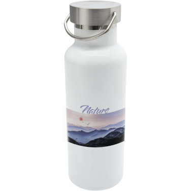 Logotrade Werbeartikel das Foto: Thor 500 ml RCS-zertifizierte  Sublimation Trinkflasche aus recyceltem Edelstahln