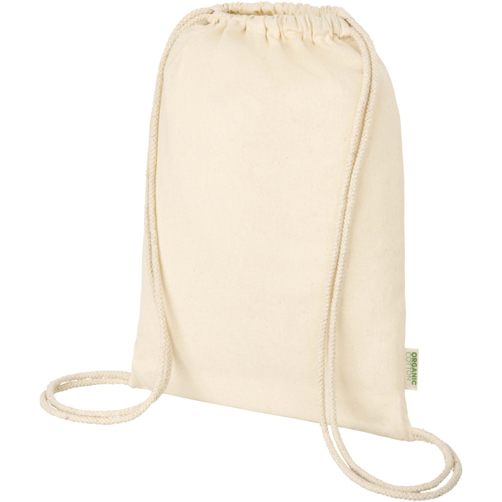 Logotrade Geschäftsgeschenke das Foto: Odisha 100 g/m² OCS Bio-Sportbeutel 5L