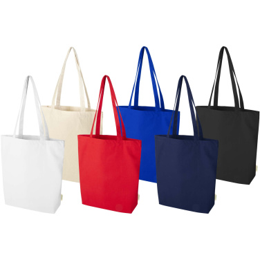 Logotrade Logogeschenke das Foto: Odisha 180 g/m² OCS Bio-Tragetasche mit breitem Boden 11L